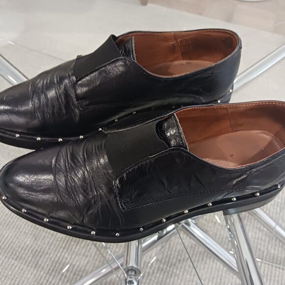 David Tyler stud shoes size 38 made in Spain black - Picture 1 of 2